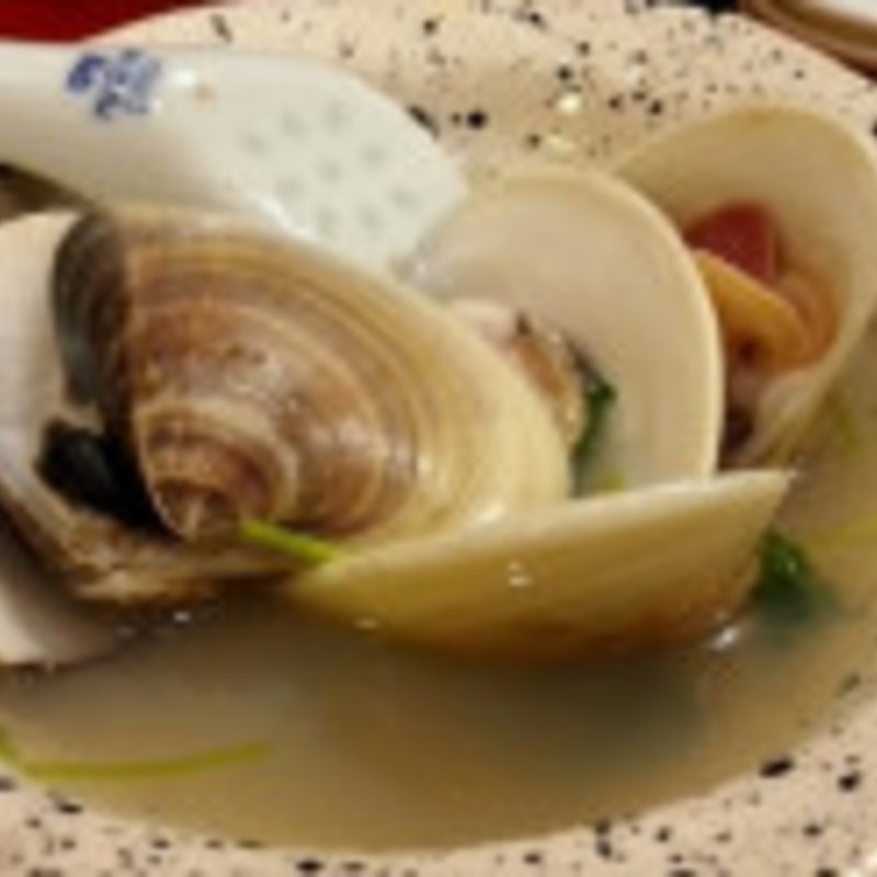 蛤の酒蒸し(天狗櫻)