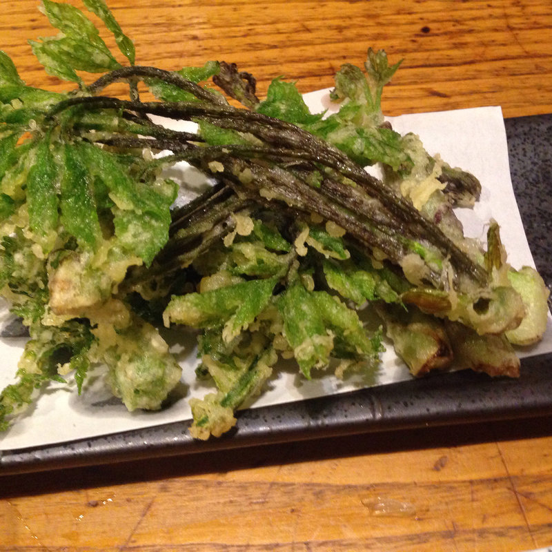 春の天ぷら(風神亭 )