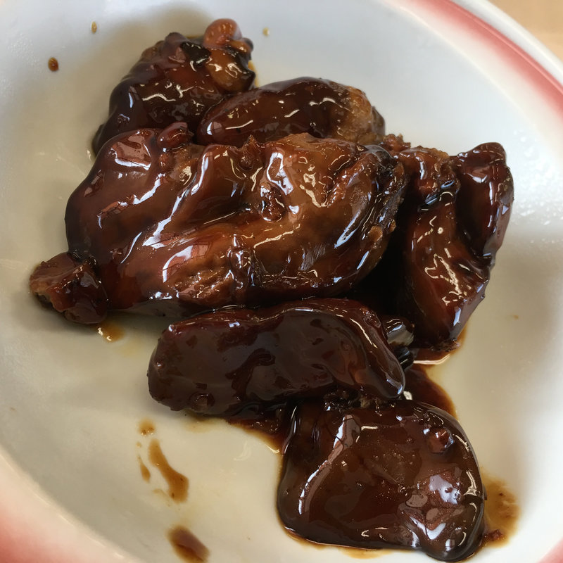 煮込みレバー(華さん食堂 唐原店)