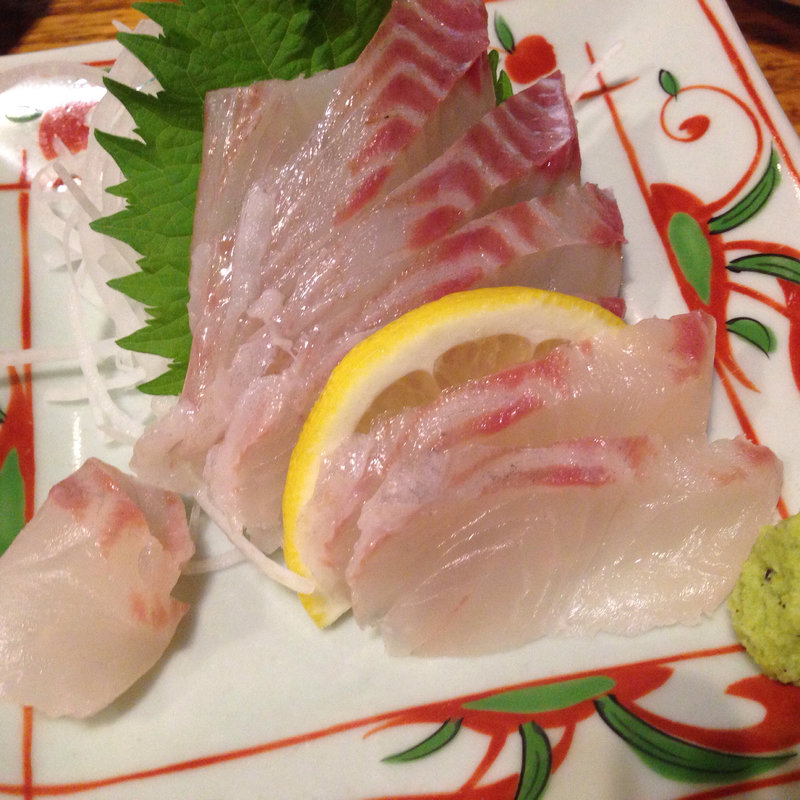 メジナの刺身(風神亭 )