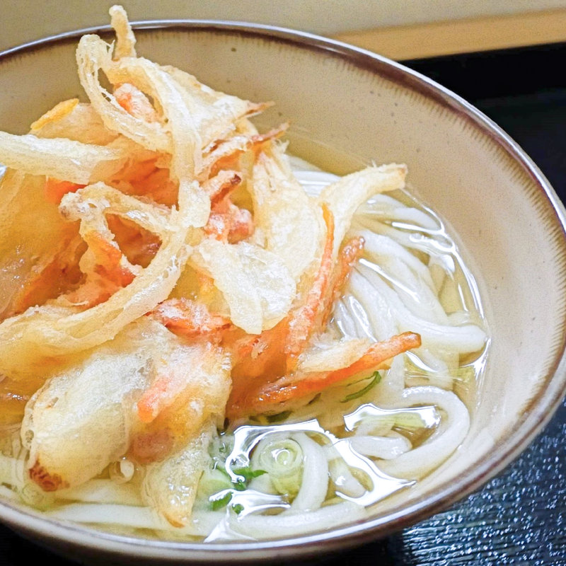 かけそのまま+かき揚げ(なかむら屋 )