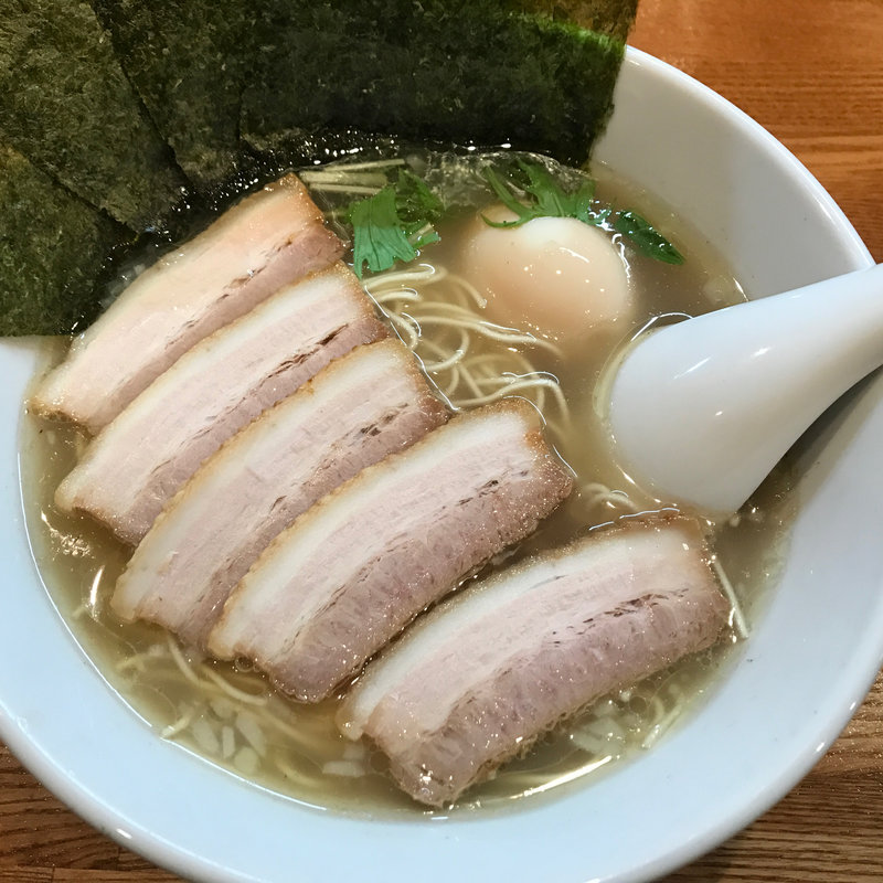 無化調塩らーめん全部のせ(空王士)