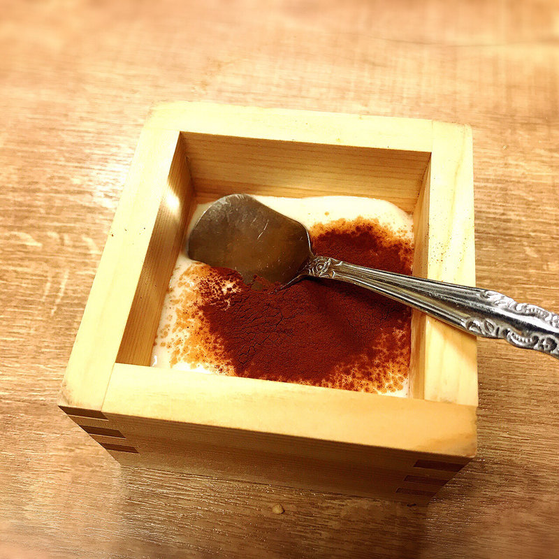 白い◯◯プリン(大阪焼肉・ホルモンふたご 中目黒本館)