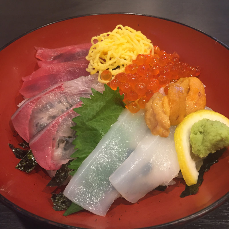 五色丼(裕太朗寿し)