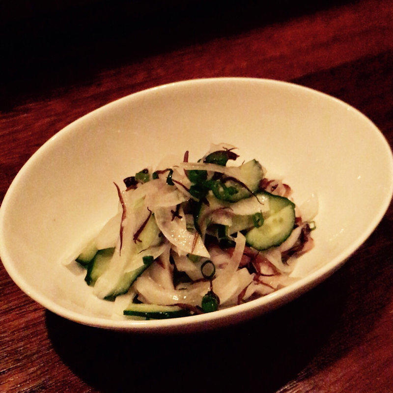 タコのポキ(家庭料理おふく)