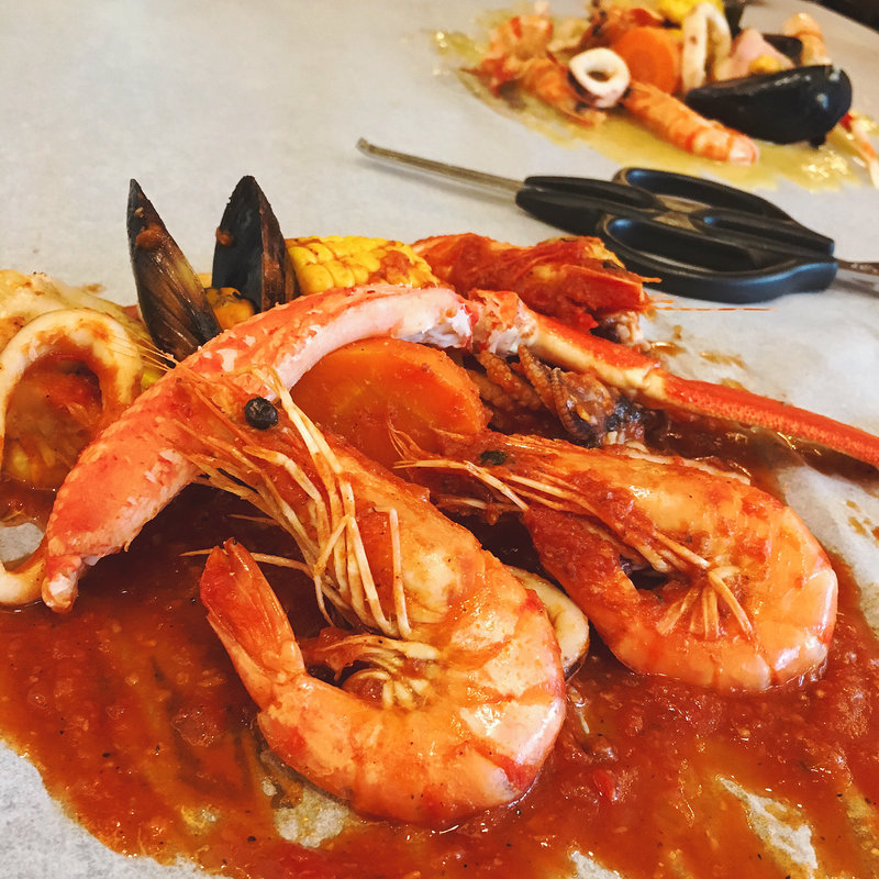 クラブコンボ（ブュッフェ付き）(Crab Your Hands)