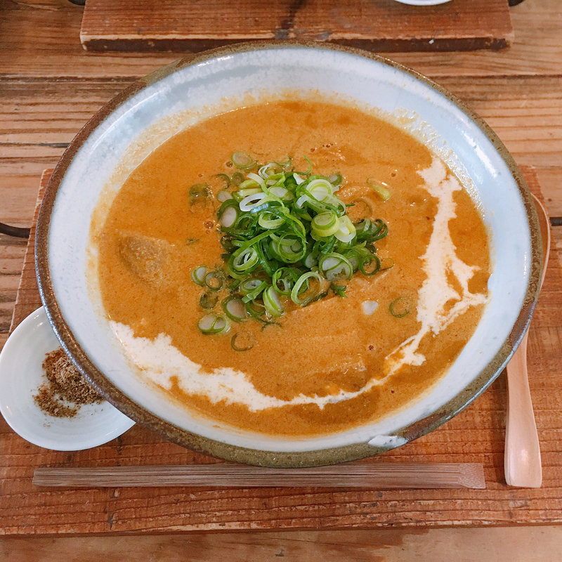 スパイシーごまカレー南蛮うどん(サンスーシィ（SANS SOUCI）)