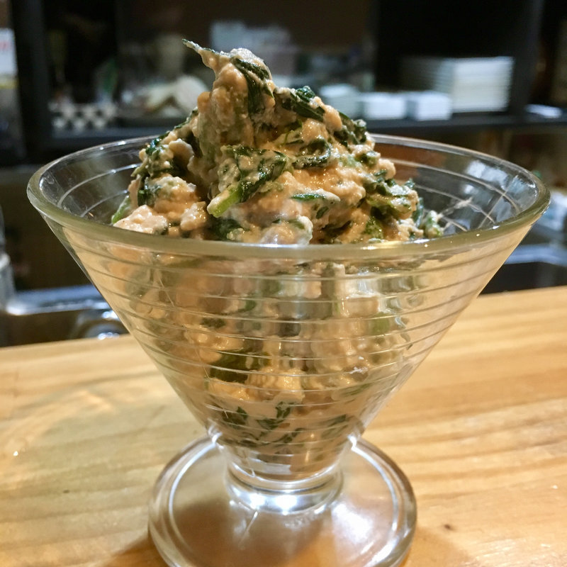 ほうれん草白和え(塩梅)