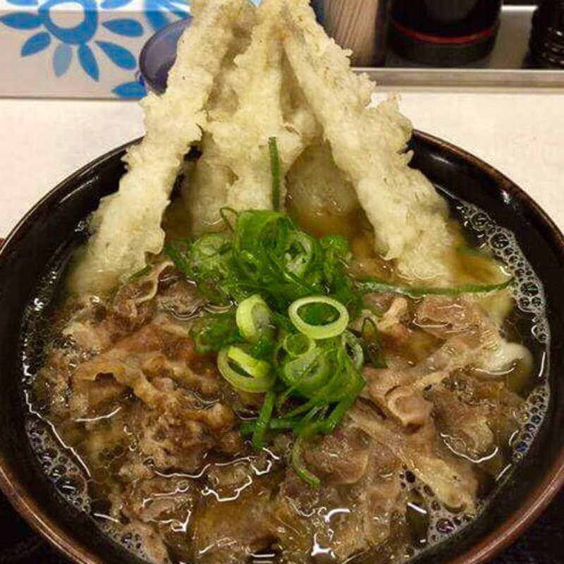 肉うどん(麺やよし田)