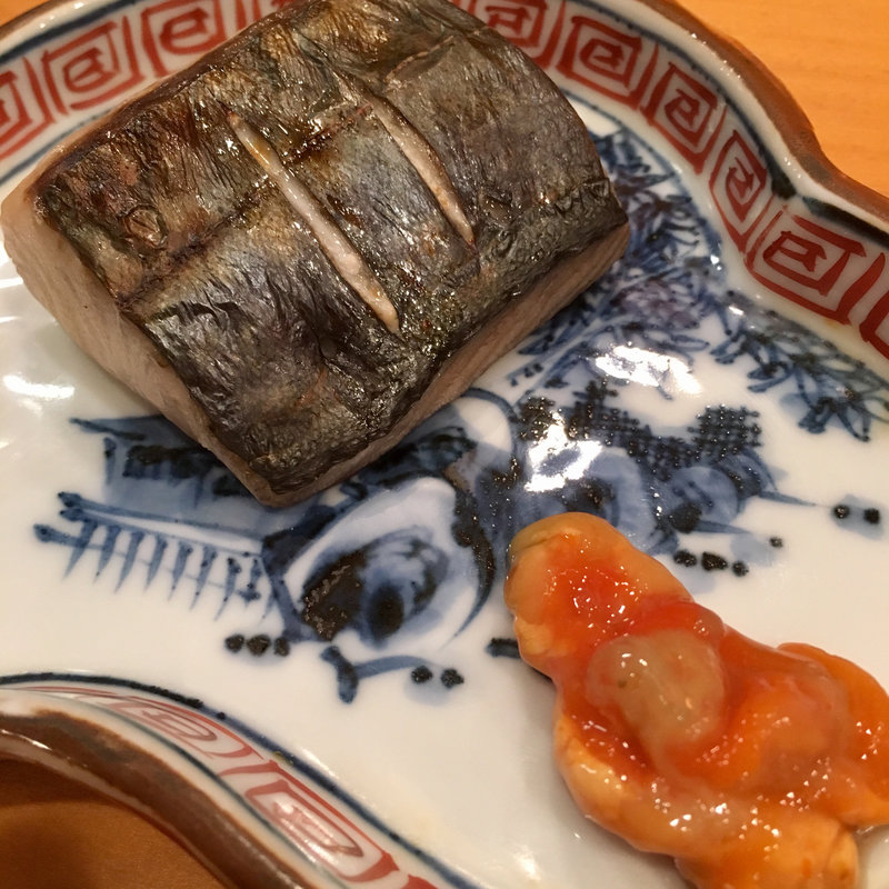 鰆の塩焼き(ふく菜 )