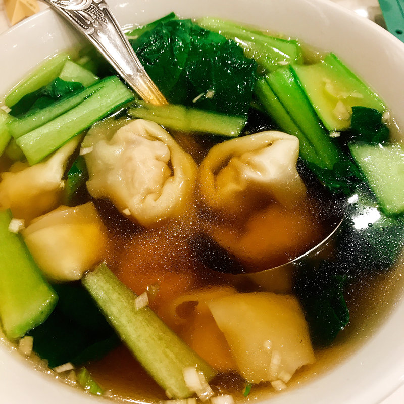 エビ入りワンタン(龍華樓 本店)