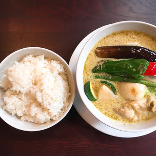 グリーンカレー(ブックスバニー)