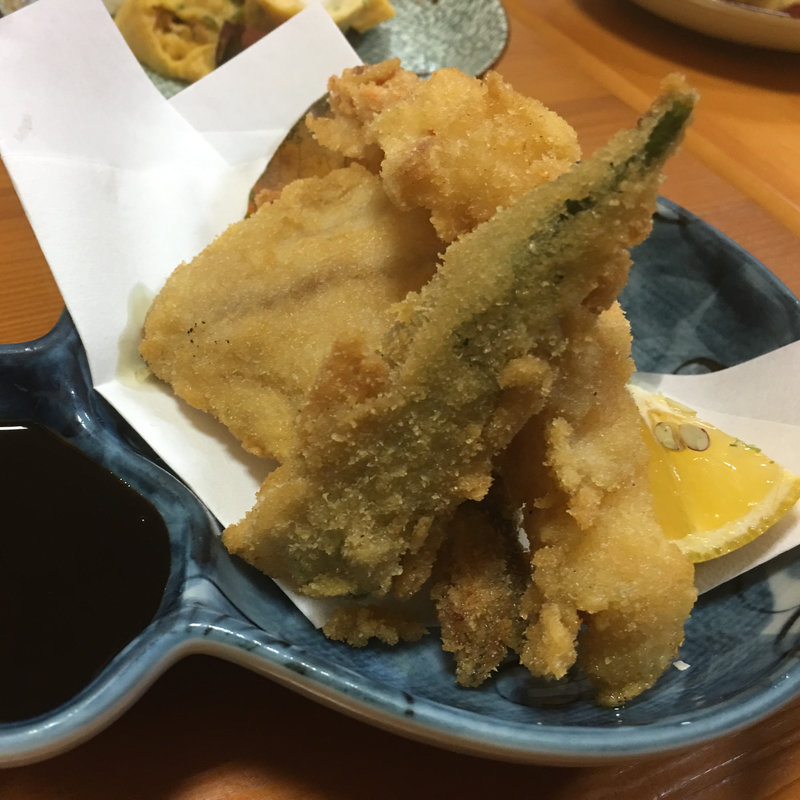 天麩羅盛り合わせ(居酒屋　もり)