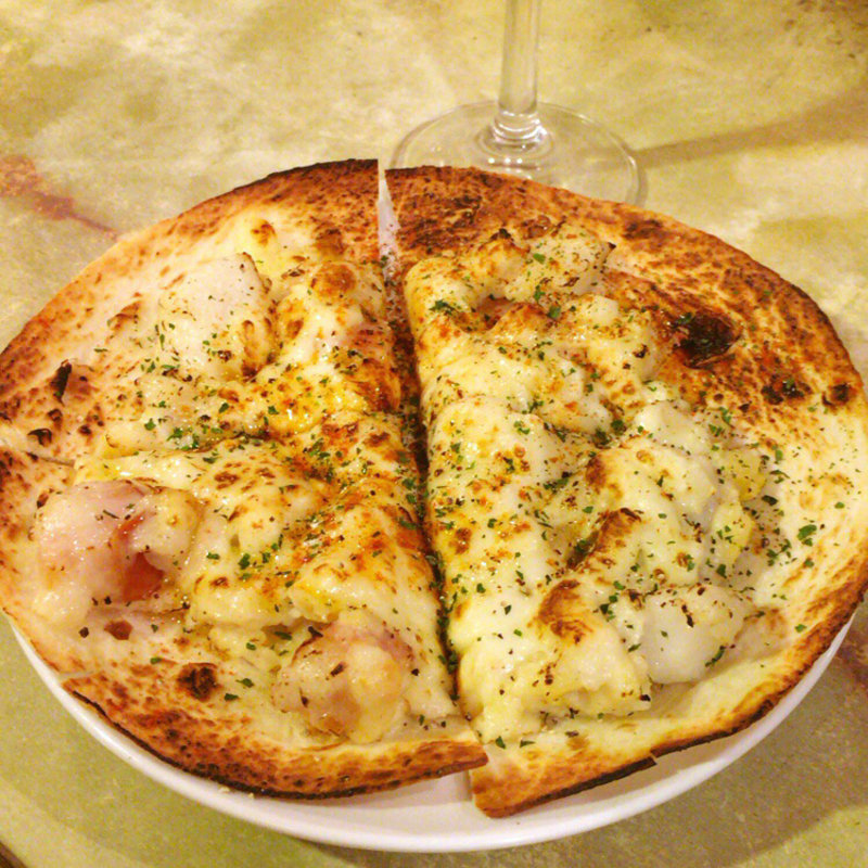 ピザ(ワインと日本酒、時々シェリー)