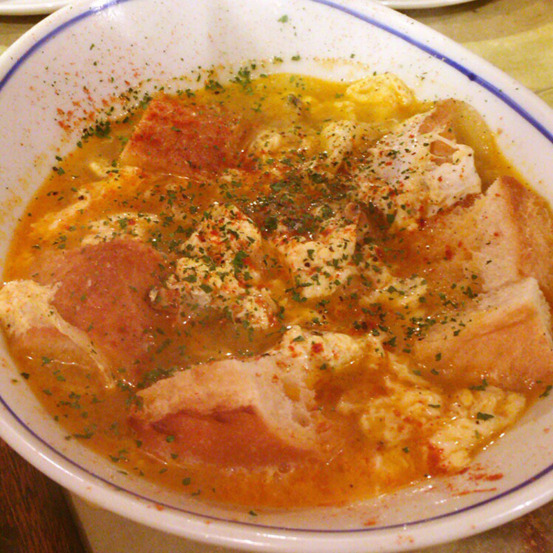 アサリのソパデアホ(ワインと日本酒、時々シェリー)