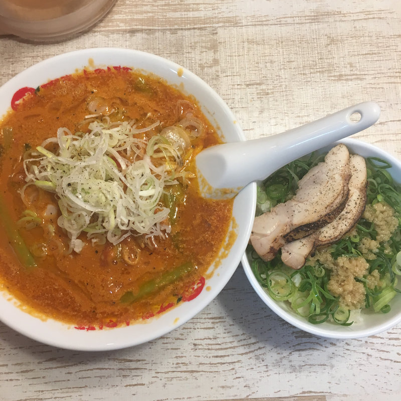 太陽の坦々麺(太陽のトマト麺 福島駅前支店)
