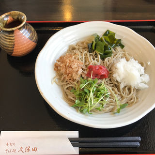 梅おろし蕎麦(久保田 )