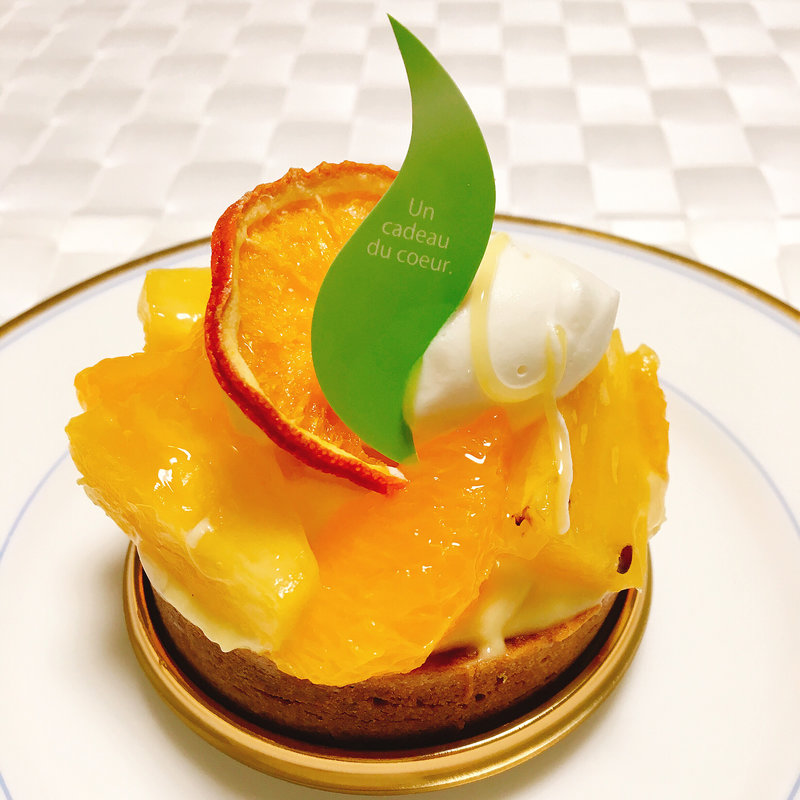 パイナップルとオレンジのタルト(パティスリー アーブル)