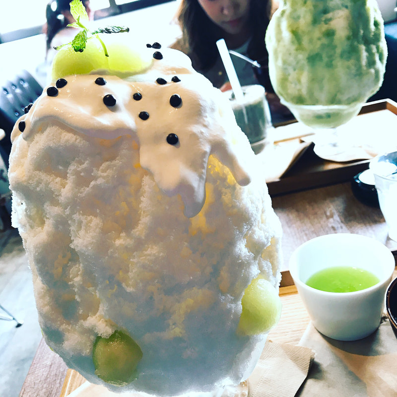 ハニージュメロンのミルクチョコチップ(YR CAFE by恵比寿楽園テーブル)