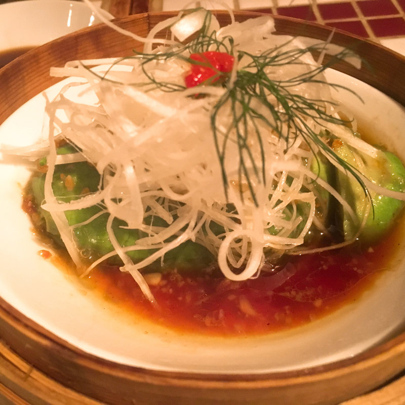 アボカドのセイロ蒸し(月世界)