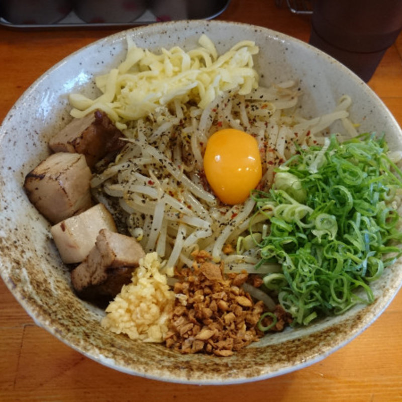 元祖まぜそば＋チーズ(ラーメン コンジキ 梅小路公園前店)