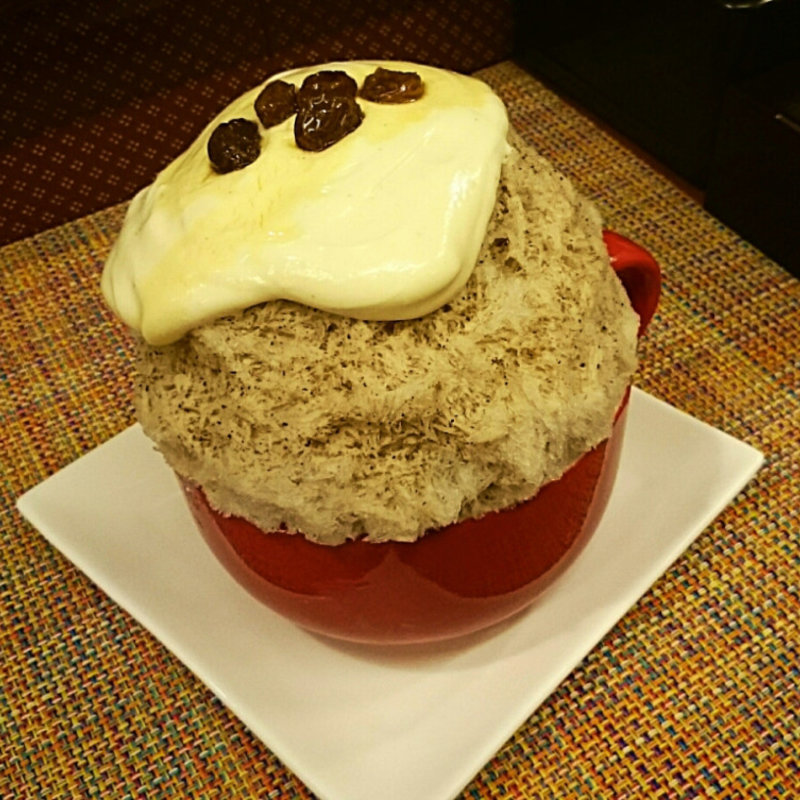 マサラチャイ＆ラムレーズンカスタード(さくら氷菓店 )