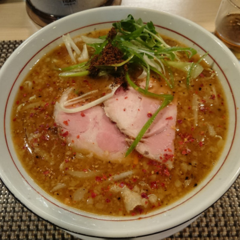 背脂味噌らーめん（〆のバターご飯付）(セアブラノ神 壬生本店)