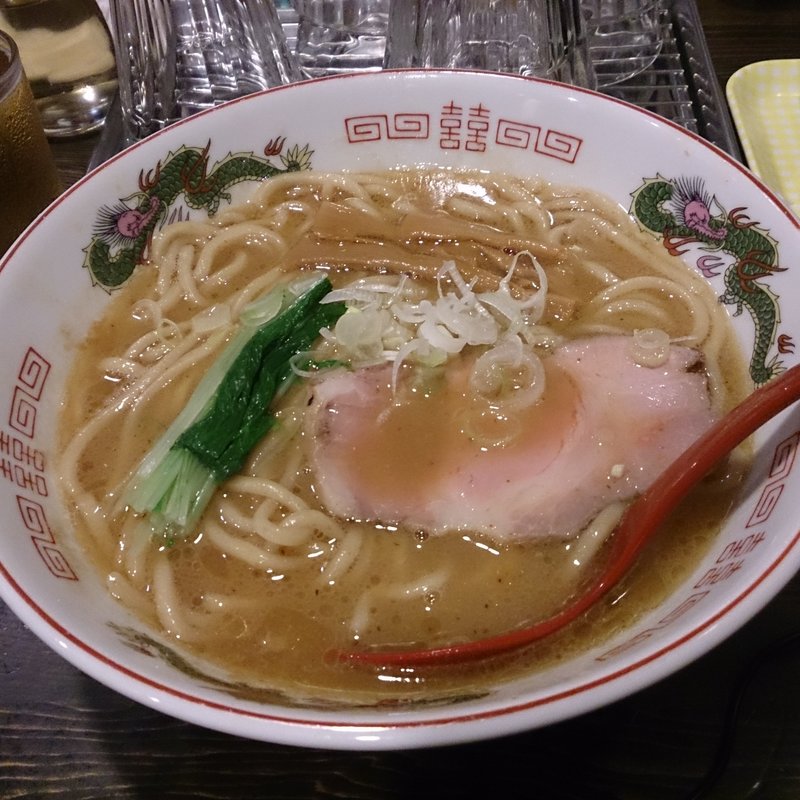 濃厚魚介とんこつらーめん(製麺処 蔵木 )