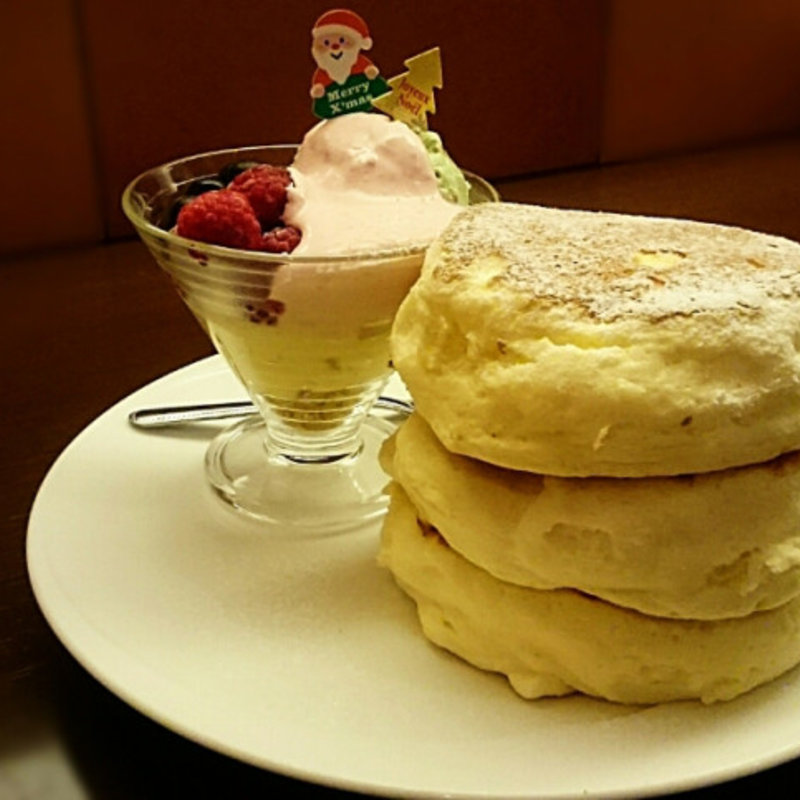 『ピスタチオです！！』パンケーキ(茶香 （チャカ）)