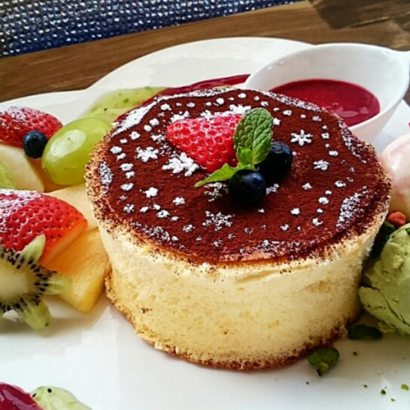 HAPPY クリスマス パンケーキ プレート(雪みるく )