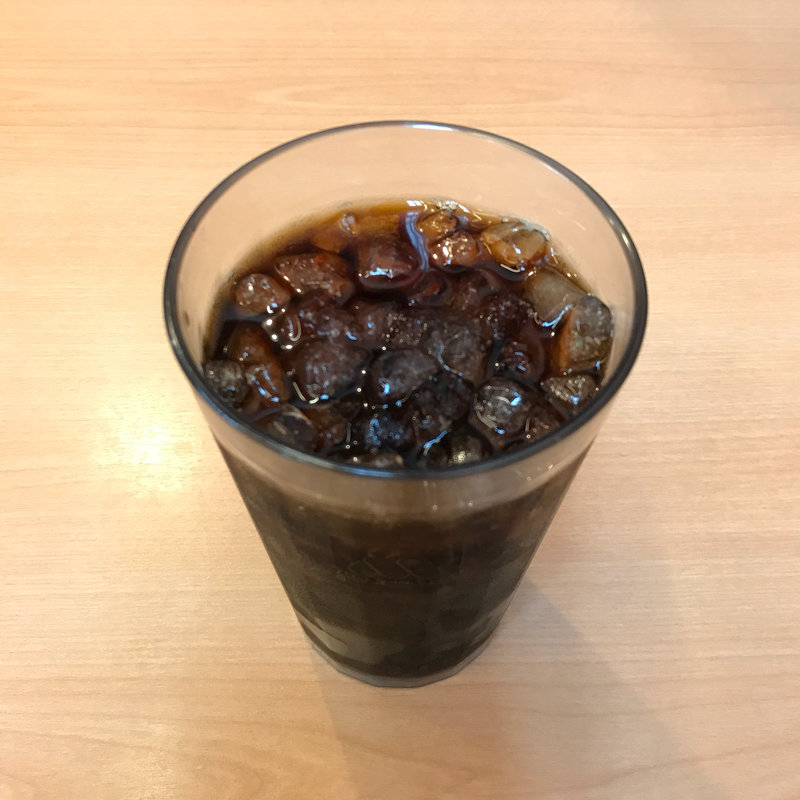 プレミアムアイスコーヒー（コロンビア豆100%）(モスバーガー小平小川町店)