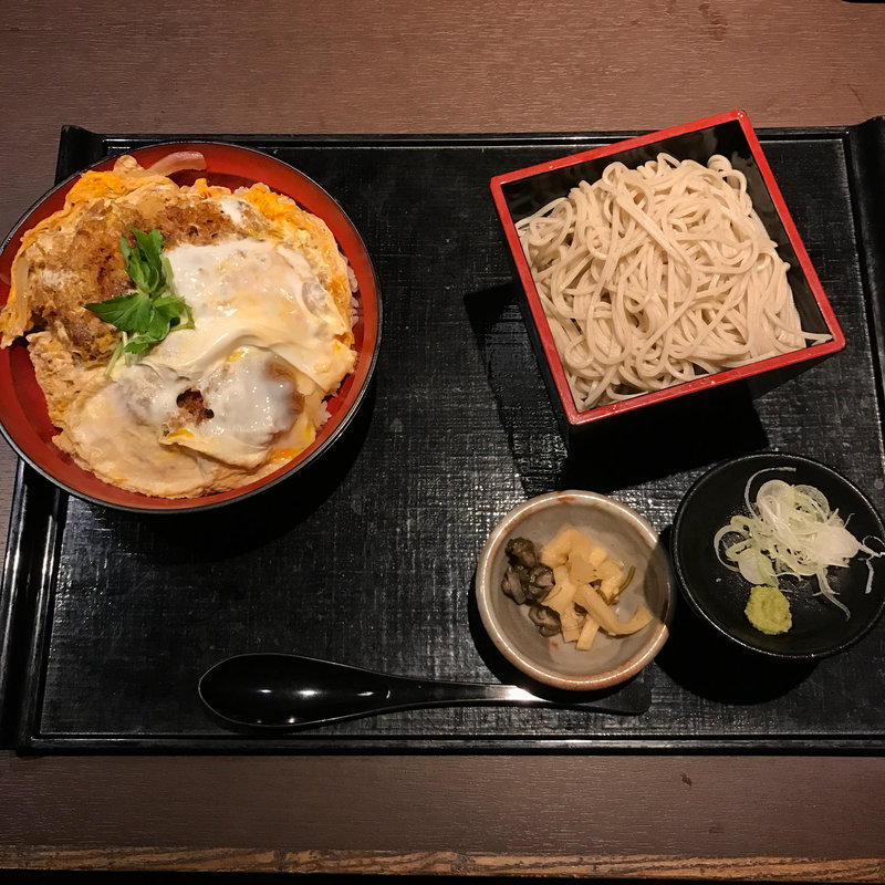 ひれかつ丼御膳（ミニざるそば）(徳樹庵 東大和店)