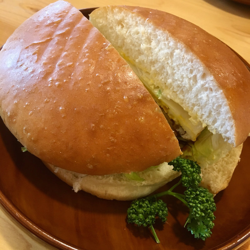 ハンバーガー(コメダ珈琲店 福岡香椎浜店)