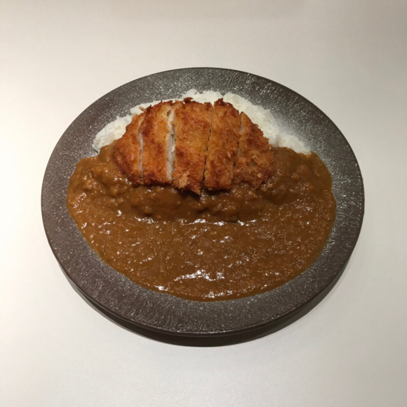 ロースカツカレー（辛口）大盛り(そまりあんカレー)