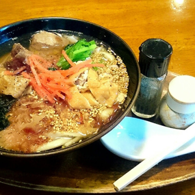 角煮生姜焼ききしめん(いちょうの木 )