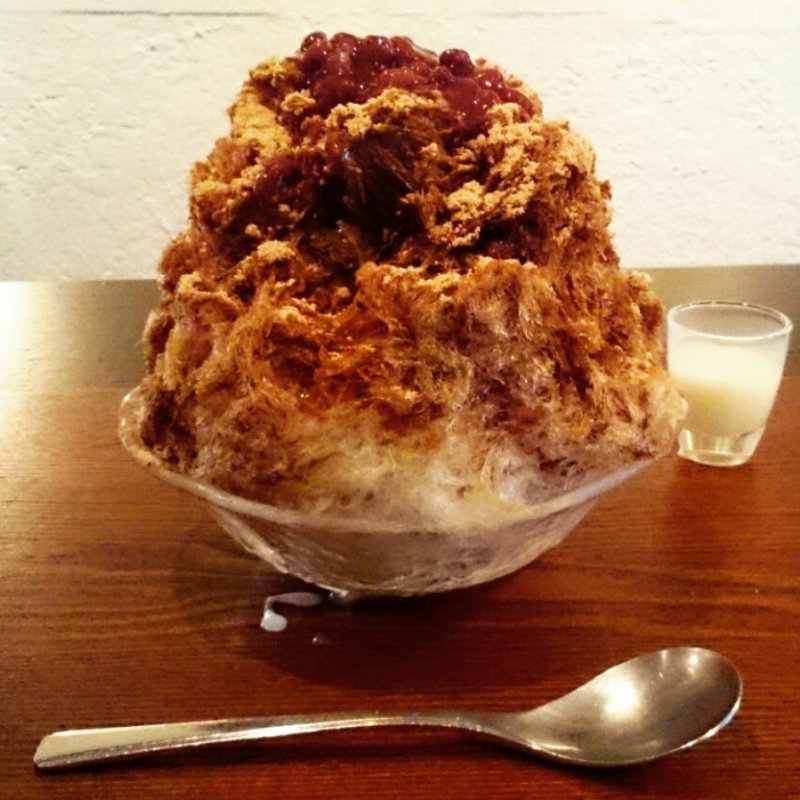 黒蜜きな粉金時(かき氷Ryan )