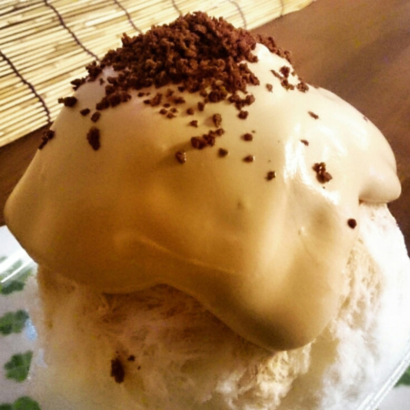 自家製 カラメルホイップ＆バナナ(雪みるく )