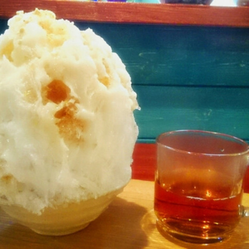 ジーマミーぜんざい (ピーナッツ豆腐)(アボカフェ)