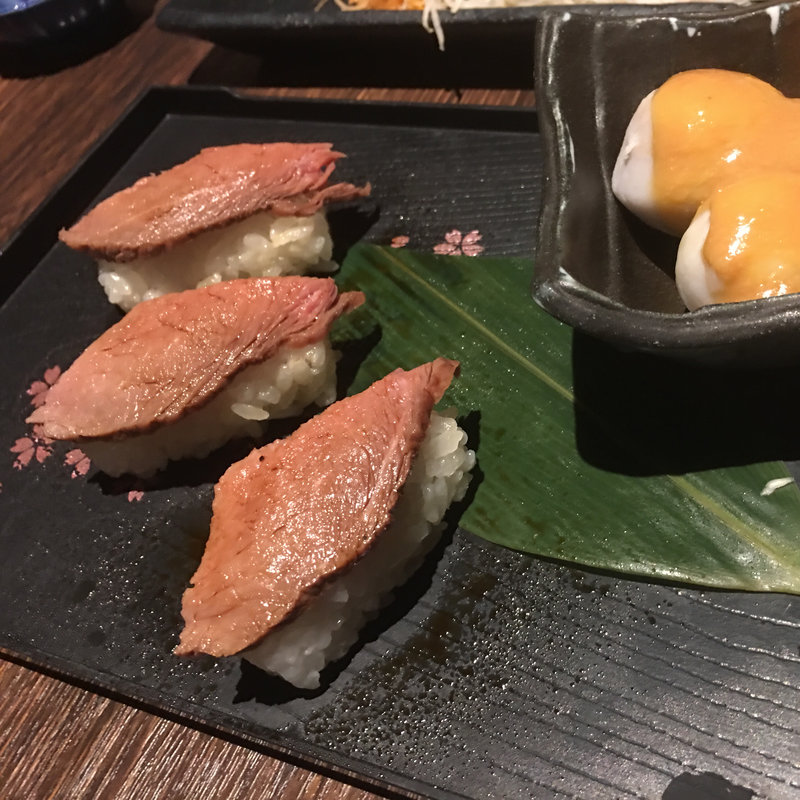 牛握り(ゆずの小町 天神大名店)