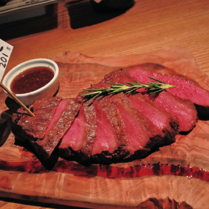 ステーキ　かめのこ201g(GABURI SHARE)