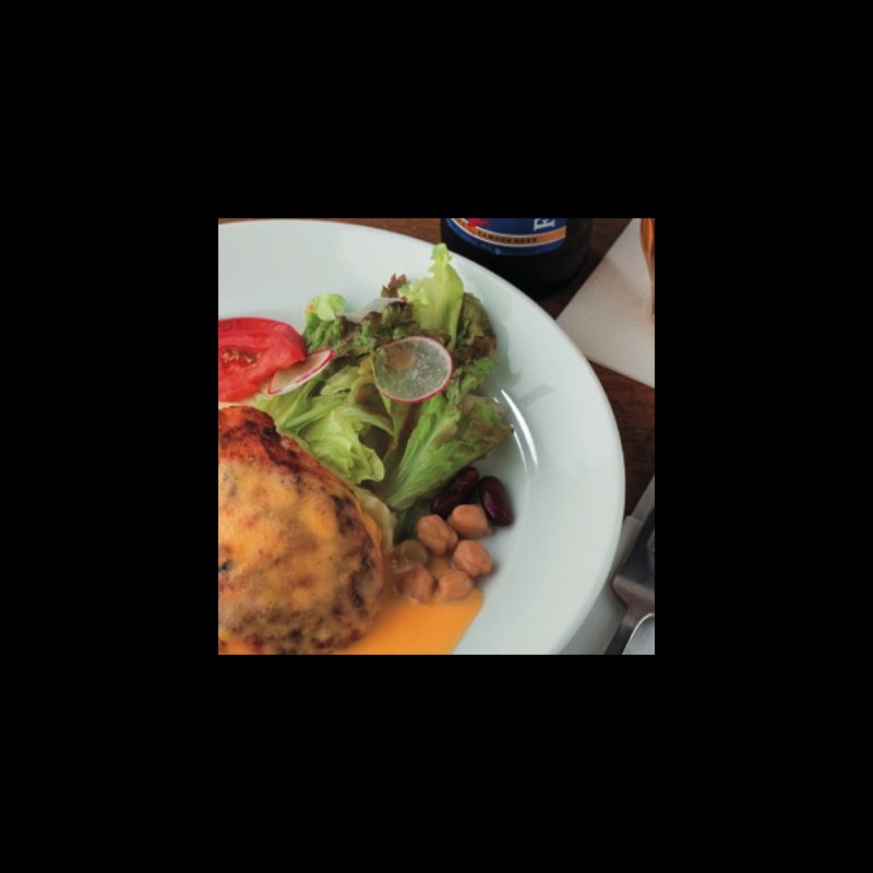 サーモンバーグステーキ(ボンダイカフェ)