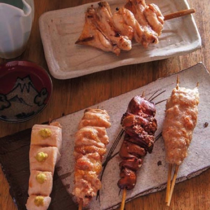 おまかせ串焼き五本セット(まさ吉)