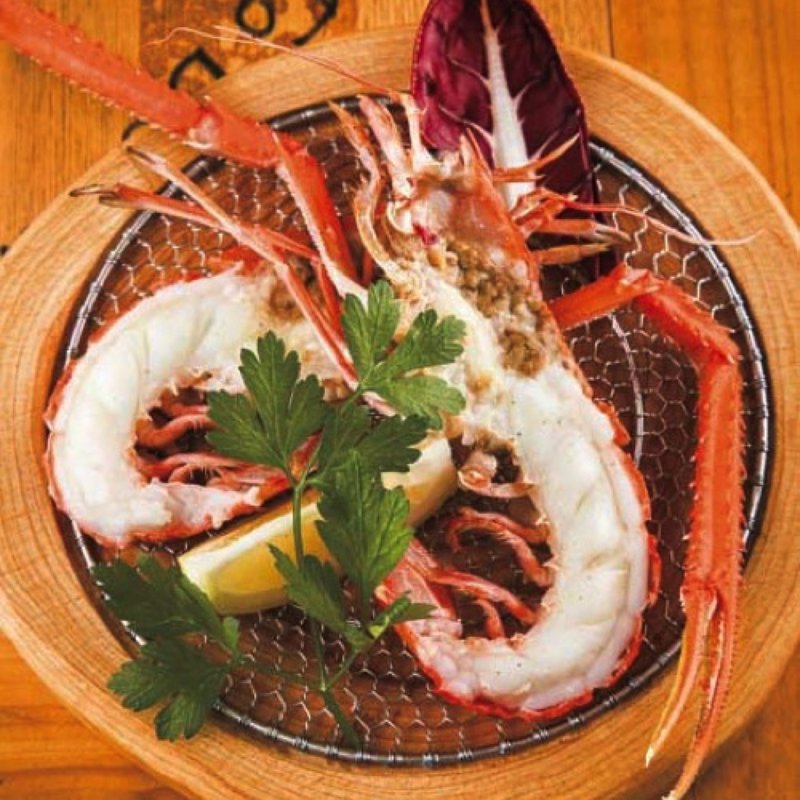 国内産『生』スカンピのグリル(イタリアン Gli Scampi（リ スカンピ）飯田橋)