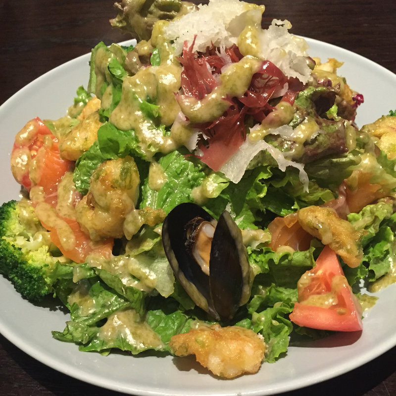 漁師風シーフードサラダ(ベーカリー＆レストラン 沢村 新宿)