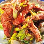 殻つき海老唐揚げ (新錦江)