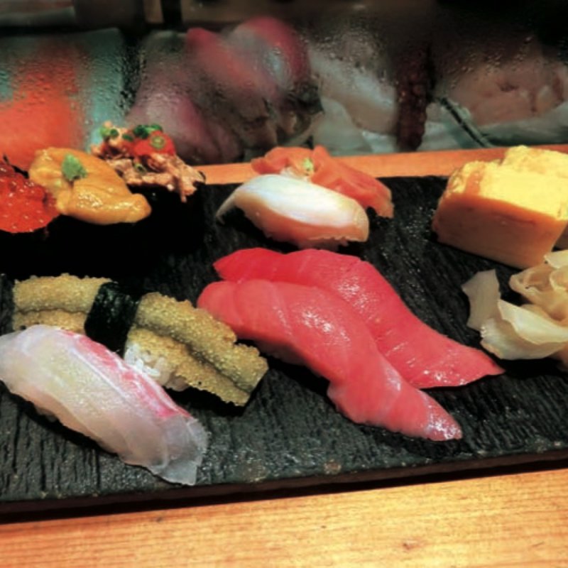 板さんおまかせにぎり (梅丘 寿司の美登利 渋谷店)