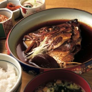 鯛頭煮定食(活魚料理 ととや)