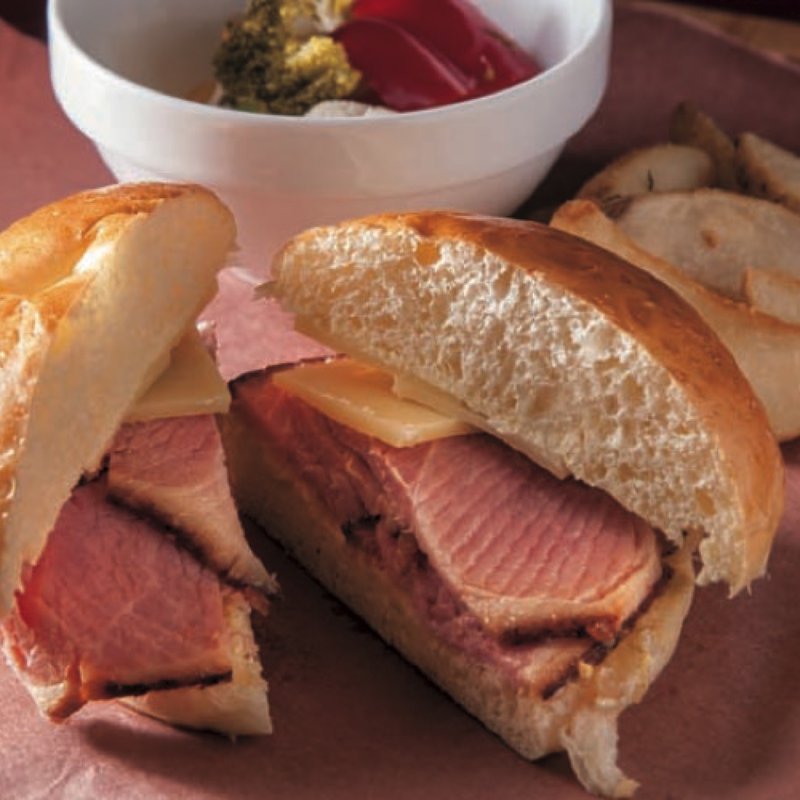 ハニーベイクドハム サンドイッチセット( プレート）(ハニー ベイクド・ハム （Honey Baked Ham）)