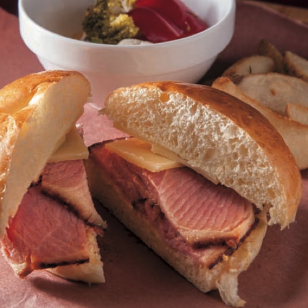 ハニーベイクドハム サンドイッチセット( プレート）(ハニー ベイクド・ハム （Honey Baked Ham）)の口コミ一覧 おいしい一