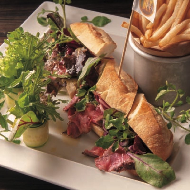 プライムステーキ サンドイッチ（ランチ限定）(BLT STEAK GINZA)